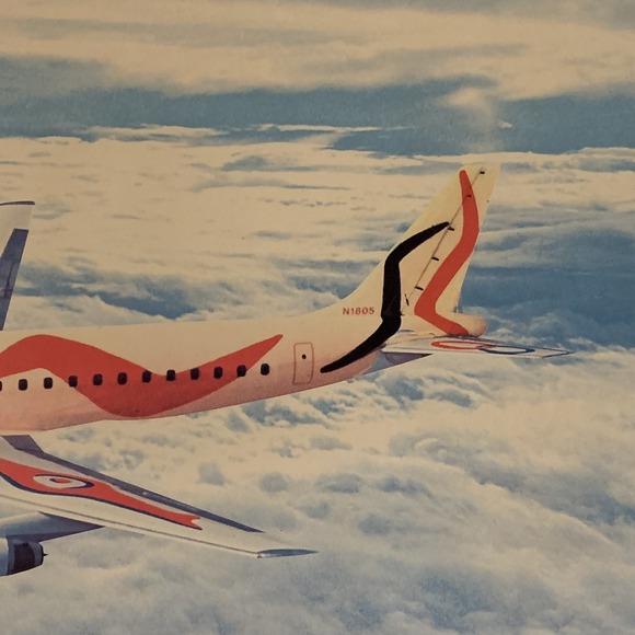 VTG Alexander Calder Braniff International Flying Colors South America Poster - Picture 5 of 11